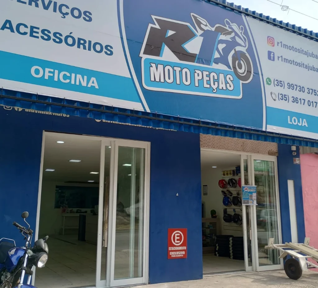 Fachada R1 Motos Oficina Em Itajuba